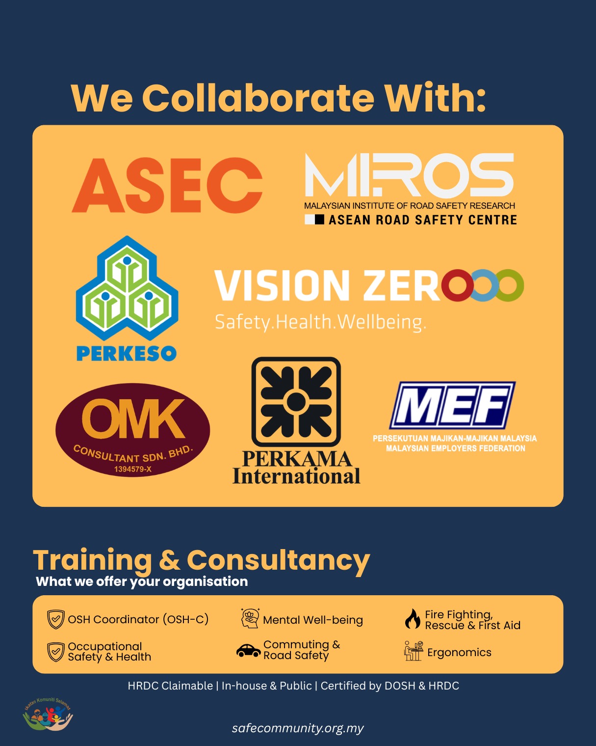 We Collaborate With